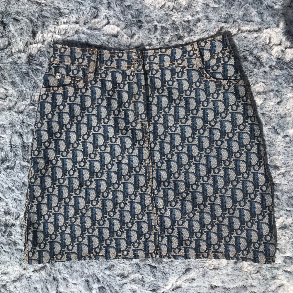 Authentic Dior Monogram Skirt